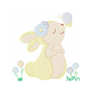 Bunny with Butterfly
