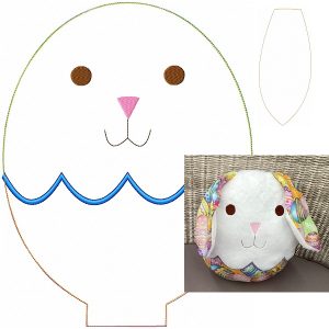 Easter Egg Bunny (extra large)