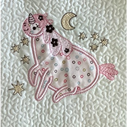 Unicorn Quilt Elements – Unicorn 2